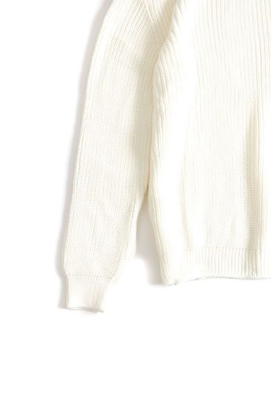 Rovani Beyaz Boğazlı Kazak