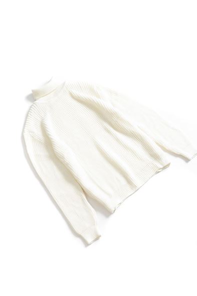 Rovani Beyaz Boğazlı Kazak