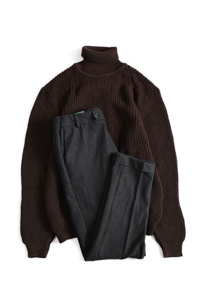 Ferlin Kahve Siyah Kombin