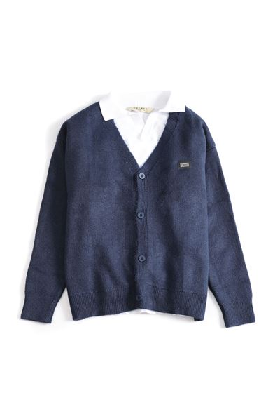 Selvio Lacivert Kombin