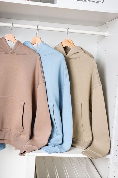 Graven Kahve Kapüşonlu Sweat