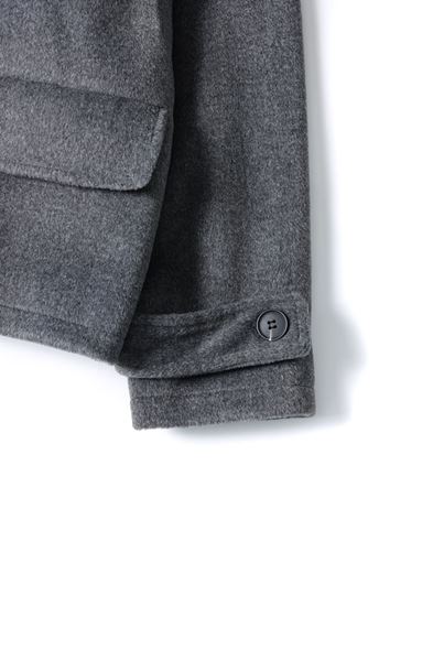 Belric Gri Kaşe Ceket