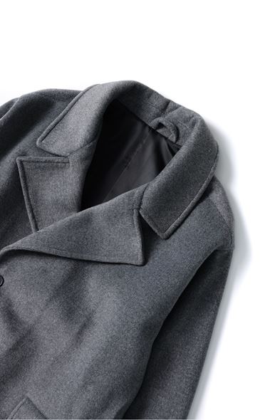 Belric Gri Kaşe Ceket