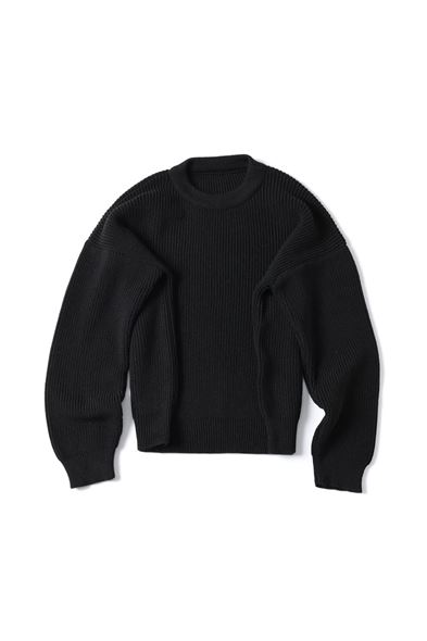 Velric Siyah Duble Loose Kazak