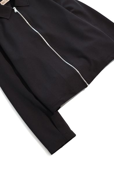 Greyhart Siyah Fermuarlı Ceket