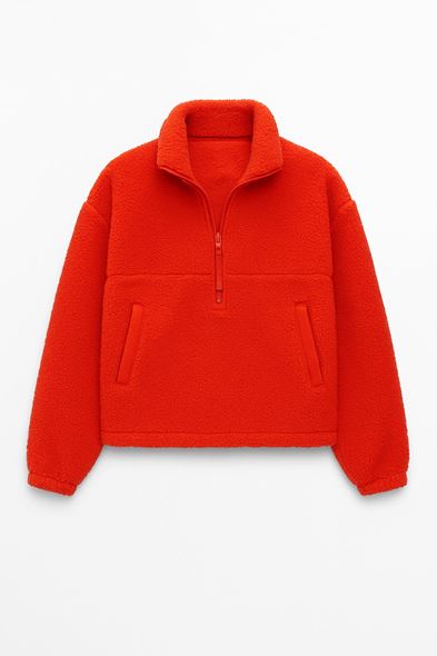 Northen Portakal Pelüş Sweat