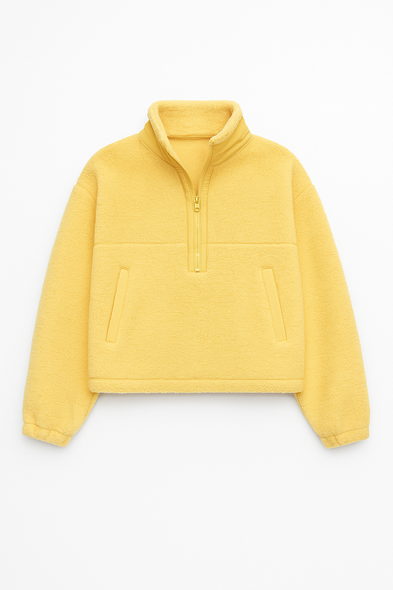 Northen Sarı Pelüş Sweat