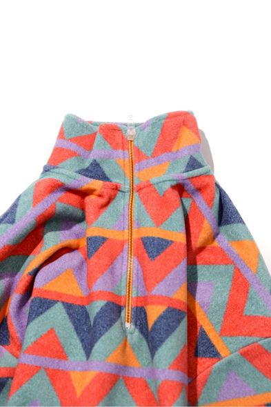 Oaken Kiremit Etnik Desenli Polar Sweat