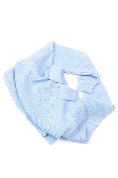 Montal Mavi Polo Yaka Kazak