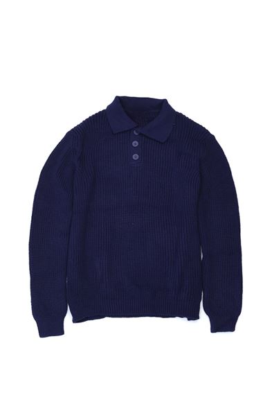 Montal Lacivert Polo Yaka Kazak 