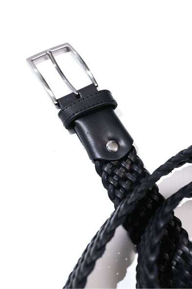 Tavren Siyah Deri Kemer