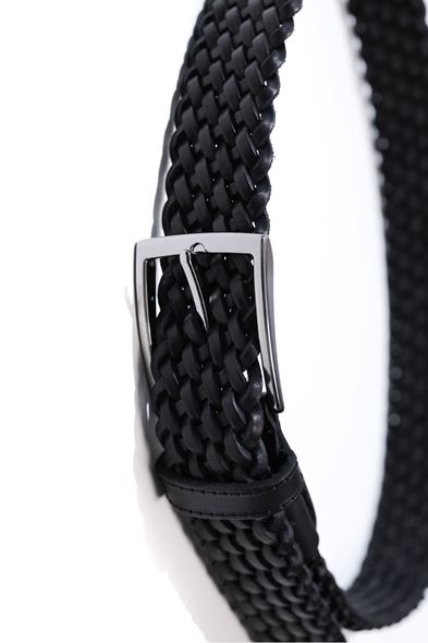 Tavren Siyah Deri Kemer