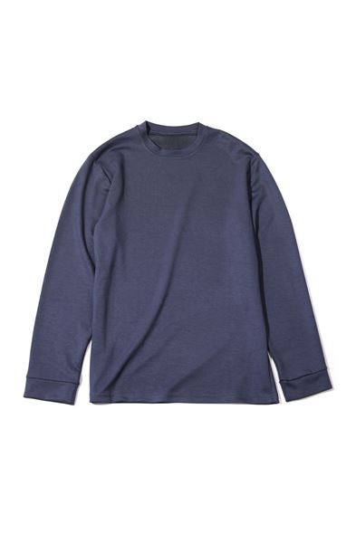 Roklen Navy Uzun Kollu Tshirt