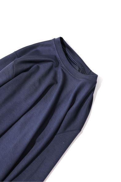 Roklen Navy Uzun Kollu Tshirt