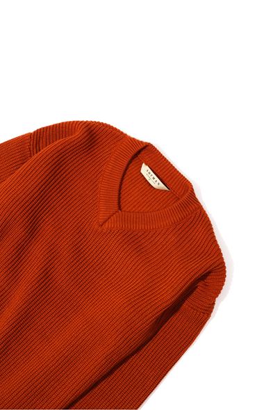 Evolan Kiremit V Yaka Duble Loose Kazak