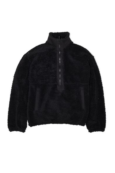 Northen Siyah Pelüş Sweat