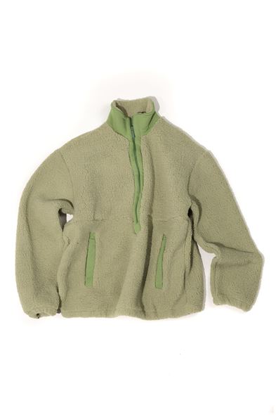 Northen Haki Pelüş Sweat