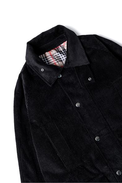 Lerand Siyah Kadife Ceket