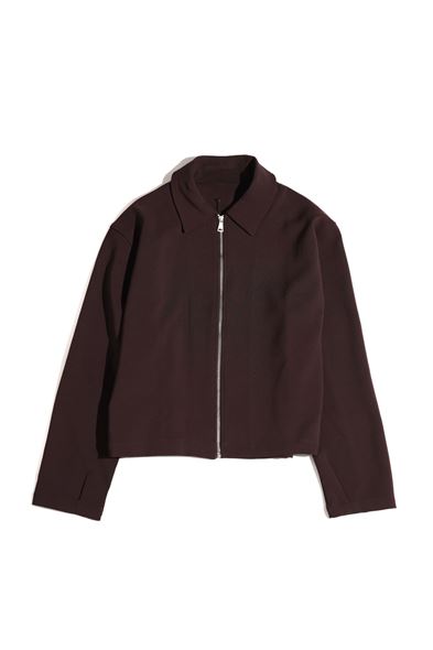 Greyhart Kahve Fermuarlı Ceket