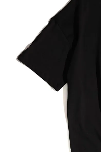 Fable Siyah Oversize Erkek Tshirt