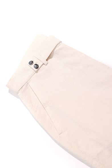 Lyon Bej %100 Pamuk Erkek Pantolon