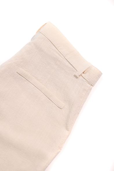 Lyon Bej %100 Pamuk Erkek Pantolon
