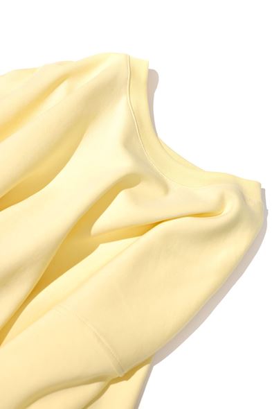 Argos Sarı Oversize %100 Pamuk Tshirt
