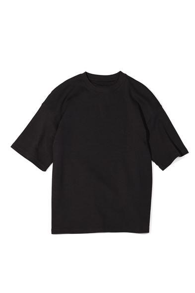 Argos Siyah Oversize %100 Pamuk Tshirt