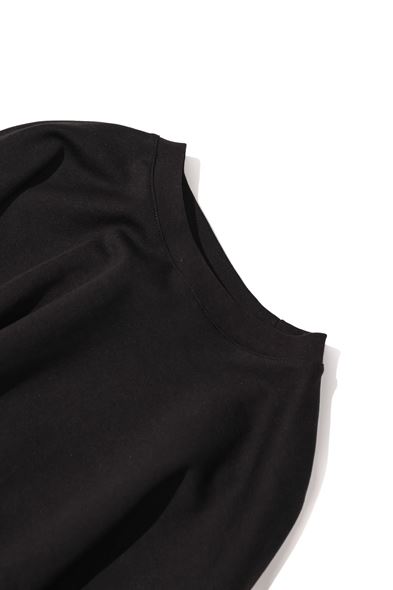 Argos Siyah Oversize %100 Pamuk Tshirt