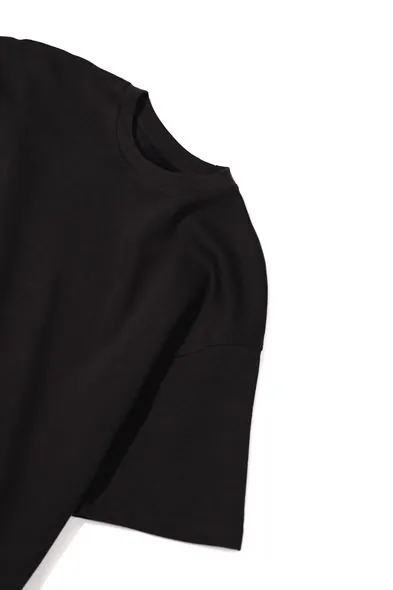 Argos Siyah Oversize %100 Pamuk Erkek Tshirt
