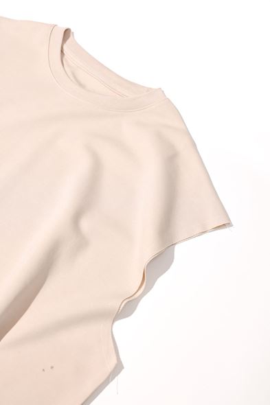 Raen Taş Oversize Kolsuz %100 Pamuk Tshirt