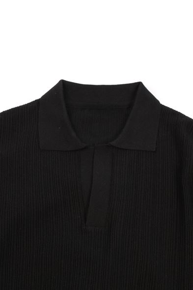 Talvo Siyah Triko Tshirt