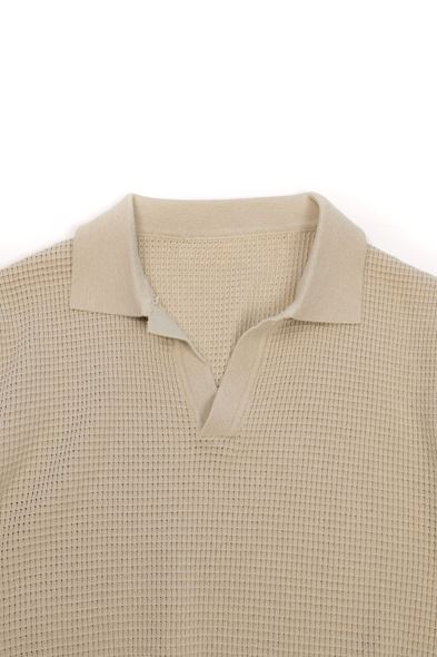 Moka Bej Triko Tshirt