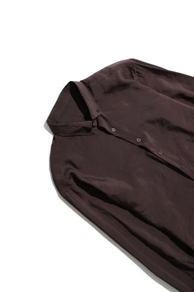 Vego Kahve Oversize Gömlek