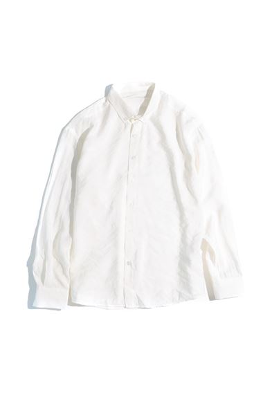 Vego Beyaz Oversize Gömlek