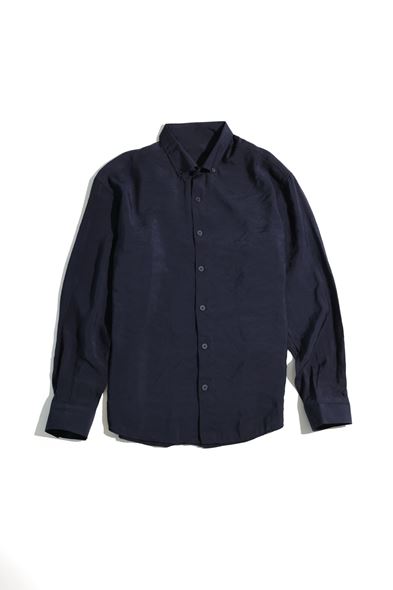 Vego Lacivert Oversize Gömlek