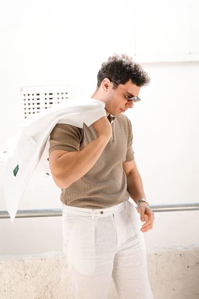 Talvo Bej Triko Tshirt