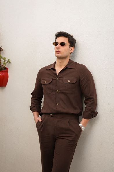 Darivo Koyu Kahve Takım