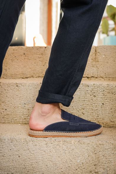 Susa Lacivert Terlik