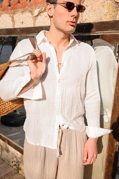 Maldiv Beyaz Gömlek