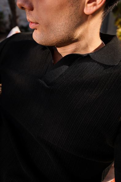 Talvo Siyah Triko Tshirt