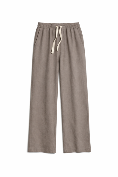 Telar Koyu Bej Pantolon