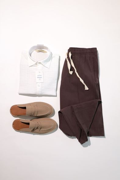 Servio Beyaz Kahve Kombin