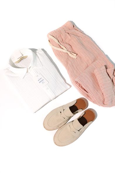 Aeron Beyaz Kiremit Kombin