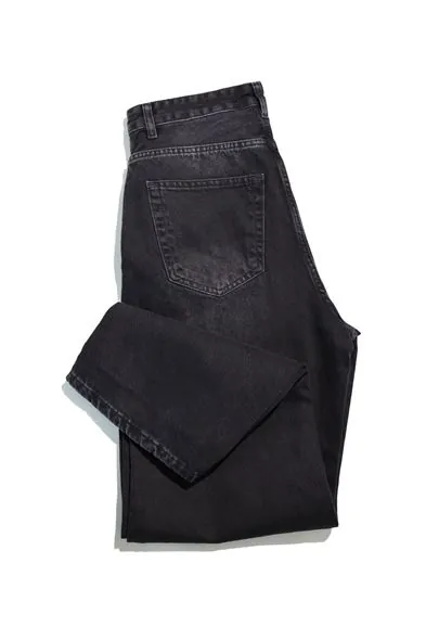 Dagon - Siyah - Baggy Style - %100 Pamuk Denim - Erkek Pantolon