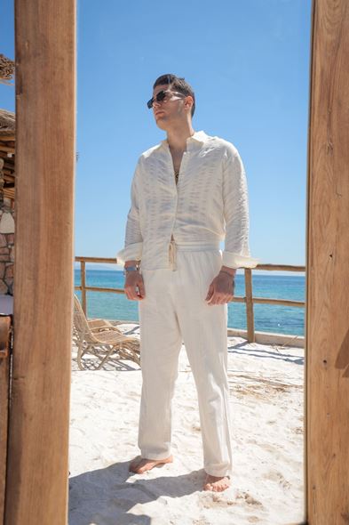 Telar Beyaz Pantolon