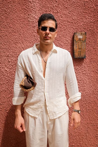 Livaro Beyaz Gömlek