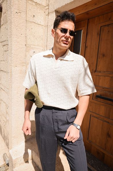 Opale Ekru Triko Tshirt