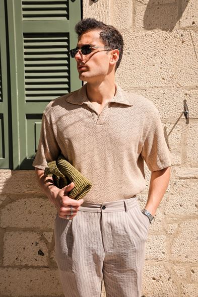 Opale Bej Triko Tshirt