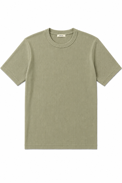 Mistral Haki Pamuklu Tshirt